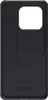 A black phone case is shown from the back. Produktbild-Vorschau