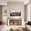 Supporto TV da 160 cm in stile rustico, adatto per Anteprima dell’immagine prodotto 5