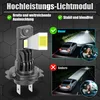 Ikodm H7 LED-Scheinwerferlampe 30W 12V 2500LM 6500K IP65 Produktbild-Vorschau 5