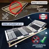 Lattenrost 120x200cm 44 Leisten Fertig Montiert 7 Zonen Produktbild-Vorschau 5