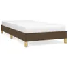vidaXL Struttura letto senza materasso marrone scuro 90x200 Anteprima dell’immagine prodotto 1