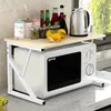 Support pour micro-ondes Étagère de cuisine Étagère sur Voir les images du produit 2