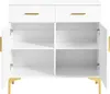 Sweiko Moderne Sideboard-Kommode mit 2 Türen und 2 Produktbild-Vorschau 11