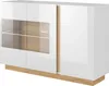 FURNLUX Anrichte Arkade Weiss 139cm / Hauptfarbe: Weiß / Produktbild-Vorschau 1