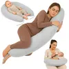 Totsy Baby Stillkissen XXL 190 cm Schwangerschaftskissen – Produktbild-Vorschau 1