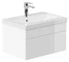 HOME DELUXE - Badmöbel-Set - WANGEROOGE weiß - Small - Produktbild-Vorschau 1
