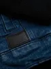 Ombre jeansjas met gebreide mouwen en capuchon, Productafbeelding-voorbeeld 15