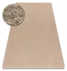 Tapis JUTE 3650 beige lignes - jute, tissé à plat, franges Voir les images du produit 1