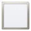 Stropní svítidlo LED - barva niklu - ocel - plast - 21 x 21 Náhled obrázku produktu 3