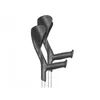 Krücke  Höhenverstellbar  ergonomische Manschette  Produktbild-Vorschau 1