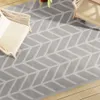 vidaXL Dywanik zewnętrzny ARAKIL szary 190x290 cm PP Podgląd zdjęcia produktu 2