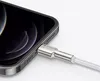 Câble USB vers Lightning Baseus Cafule, 2.4A, 1M (Blanc) Voir les images du produit 7