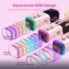 FIFINE XLR USB Dynamisches Mikrofon PC Gaming RGB Podcast Produktbild-Vorschau 2