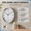 MONZANA® Wanduhr Groß Ø31cm Geräuscharm Automatische Produktbild-Vorschau 6