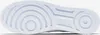 The sole of a white Nike Air Force 1 Flyknit 2 shoe is shown against a white background. Podgląd zdjęcia produktu