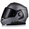 LS2 FF901 Advant X Solid, casco ribaltabile, titanio opaco, Anteprima dell’immagine prodotto 3