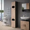 Wäscheschrank Vicco Irma Anthrazit/Goldkraft Eiche 37.2 x Produktbild-Vorschau 4