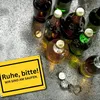 Ruhe bitte Metallschild XXL in 28x38 cm mit Spruch Wir sind Produktbild-Vorschau 5