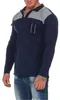 Herren Polo Shirt Langarm Longsleeve mit Brusttaschen; Produktbild-Vorschau 3