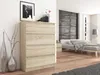 Komoda 70 cm 4 zásuvky skříňka FRAMIRE R-4 sonoma Náhled obrázku produktu 9