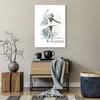 Poster - Poster ohne Rahmen - Ballerina Tanz Frau - 50x70 Produktbild-Vorschau 6