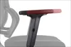 Drehbarer ergonomischer Bürostuhl TRENT, Chromgestell, Produktbild-Vorschau 13