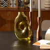 Donut-vase "kaki" grün h25cm  - Atmosphera créateur Produktbild-Vorschau 3