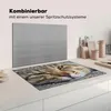 KitchenYeah© Herdabdeckplatte Katze - Grau - Makro , Produktbild-Vorschau 3
