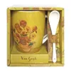 Tasse café thé avec cuillère van Gogh Tournesols en Voir les images du produit 4