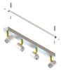 LUXOLAR - LED Deckenleuchte 4-flammig Green/Gold E27 60W - Produktbild-Vorschau 6