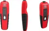 Three views of a red and black gas level meter for gas bottles. Produktbild-Vorschau