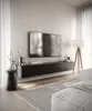 Selsey Bemmi - TV-Hängeboard, Schwarz, 200 cm Produktbild-Vorschau 3