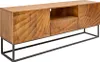 riess-ambiente TV-Lowboard SCORPION 160cm natur schwarz Produktbild-Vorschau 11