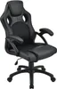 A black racing-style office chair against a white background. Náhled obrázku produktu