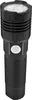 A black flashlight with a white button is shown against a white background. Náhled obrázku produktu