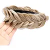 Fascia per capelli intrecciata da donna e ragazza – fascia Anteprima dell’immagine prodotto 3