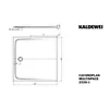 Duschwanne KALDEWEI CAYONOPLAN MULTISPACE Secure Plus Produktbild-Vorschau 7