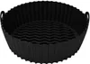 INF Silikonschale für Heißluftfritteuse Schwarz 19 cm Produktbild-Vorschau 1