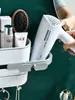 Haartrocknerhalter, Kabelhalter, Badezimmer Produktbild-Vorschau 2