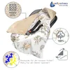 Kuscheldecke für babys, Einschlagdecke, Baumwolle, 85x85, Produktbild-Vorschau 5