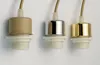 Three different pendant light holders with cords against a white background. Produktbild-Vorschau