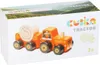 CUBIKA Traktor mit Anhängerkupplung - Holzpuzzle mit Magnet Produktbild-Vorschau 1