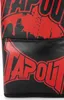 Boxhandschuhe aus Leder (1 Paar) ANGELUS Black/Red 10 oz R Produktbild-Vorschau 1