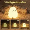 Beruhigendes LED-Nachtlicht – weiches Birnen-Design, Produktbild-Vorschau 3