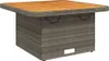 vidaXL Tavolo da giardino grigio 80x80x71 cm in poly rattan Anteprima dell’immagine prodotto 7