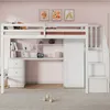 MODFU Vysoká postel Dětská postel 90x200 cm s ochranou Náhled obrázku produktu 3