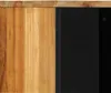 vidaXL Badezimmerschrank Braun 38 x 33 x 160 cm Massivholz Produktbild-Vorschau 6