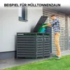 Box na odpadky Wiltec na dva koše v antracitovej farbe, Náhľad obrázku produktu 6