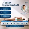 AM Qualitätsmatratzen | 7-Zonen Deluxe Gelschaum-Topper | Produktbild-Vorschau 4