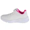 A side view of a white and pink sneaker for girls. Voir les images du produit